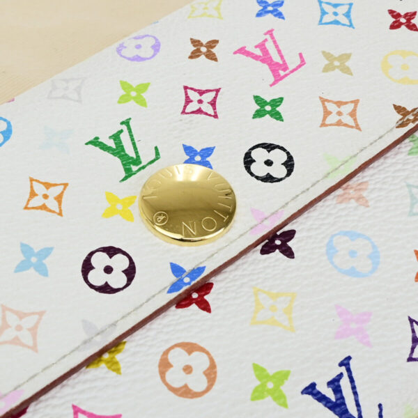 Louis Vuitton Sarah  Canvas Wallet - Image 5