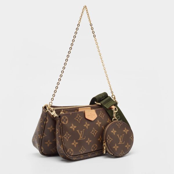 Louis Vuitton Khaki Monogram Canvas Multi Pochette Accessories Bag - Image 2