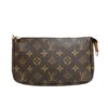Louis Vuitton Pochette Accessoire  Canvas Clutch Bag