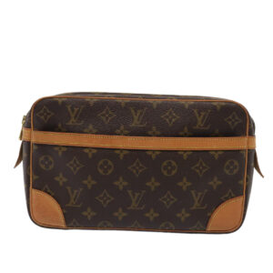 Louis Vuitton Compiegne 28  Canvas Clutch Bag