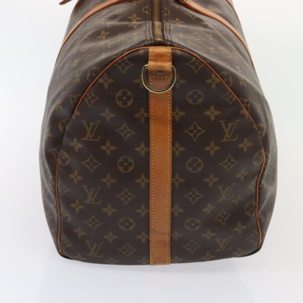 Louis Vuitton Keepall Bandouliere 55  Canvas Travel Bag - Image 3