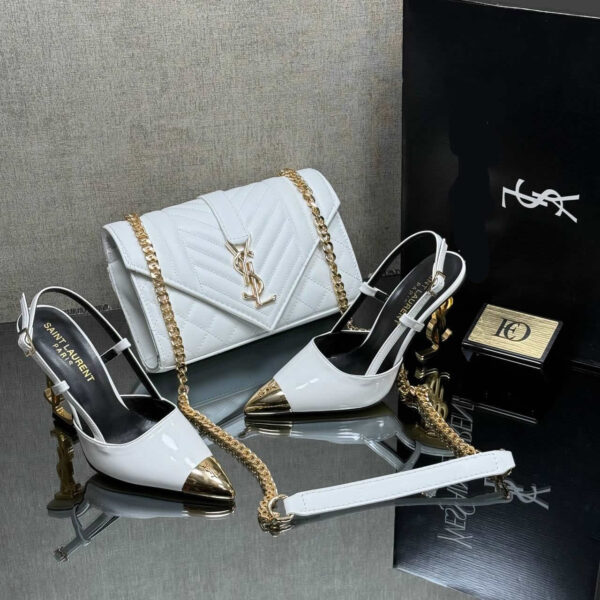 best ysl shoe heel bag sets - Image 7