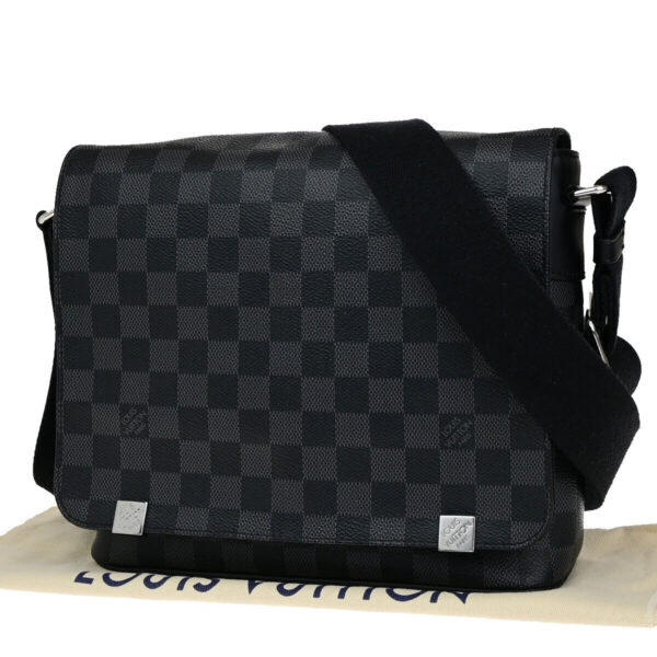 Louis Vuitton District  Canvas Shoulder Bag