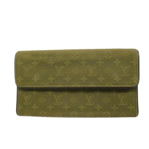 Louis Vuitton Trésor  Canvas Wallet