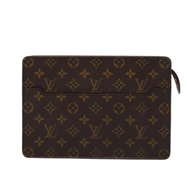Louis Vuitton Pochette A4  Canvas Clutch Bag