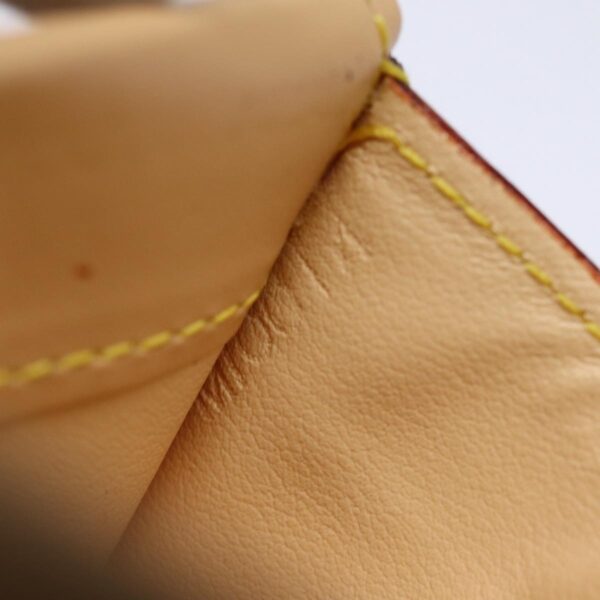 Louis Vuitton Porte Monnaie Plat  Canvas Wallet - Image 6
