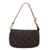 Louis Vuitton Pochette Accessoire  Canvas Clutch Bag