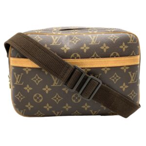 Louis Vuitton Reporter Pm  Canvas Shoulder Bag