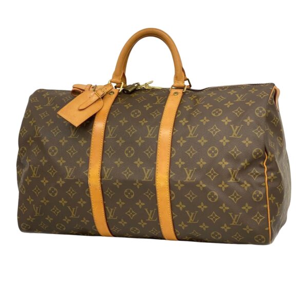 Louis Vuitton Keepall 50  Canvas Travel Bag