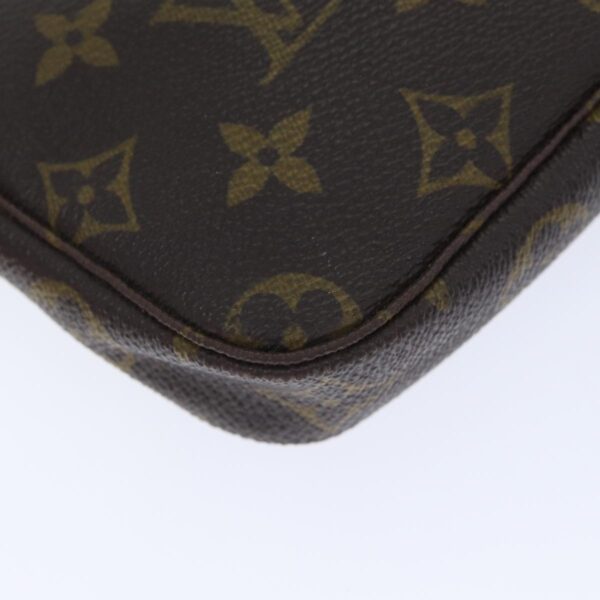 Louis Vuitton Pochette Accessoire  Canvas Clutch Bag - Image 6