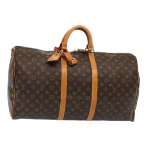 Louis Vuitton Keepall 55  Canvas Travel Bag