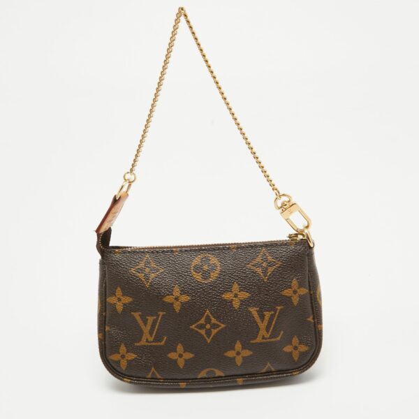 Louis Vuitton Monogram Canvas Mini Pochette Accessoires - Image 3