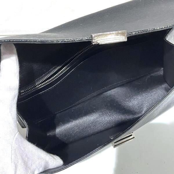 Louis Vuitton Selenga  Leather Clutch Bag - Image 4