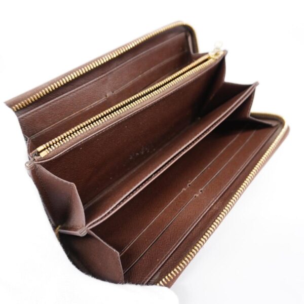 Louis Vuitton Zippy Wallet  Canvas Wallet - Image 4