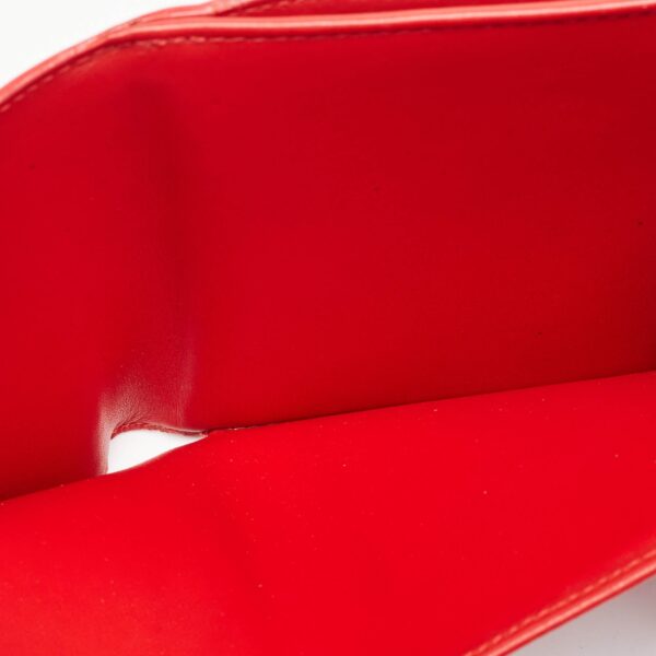Louis Vuitton Red Monogram Vernis Elise Wallet - Image 2