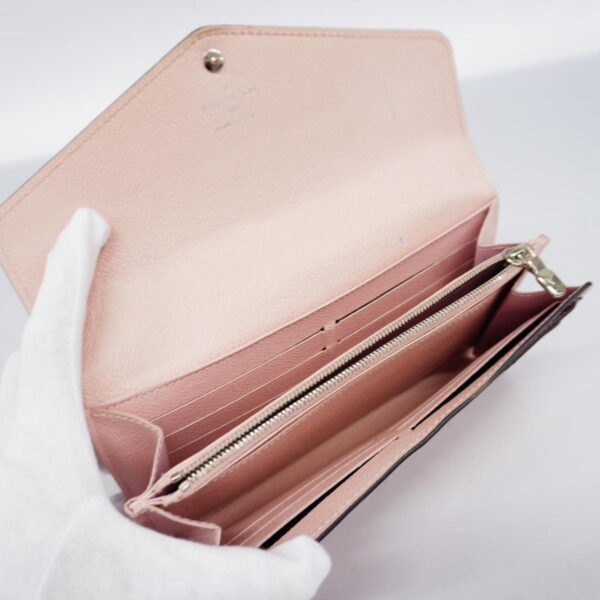 Louis Vuitton Sarah  Leather Wallet - Image 5