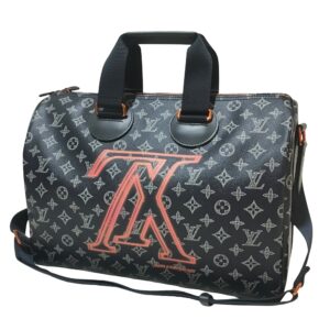 Louis Vuitton Speedy Bandoulière  Canvas Handbag
