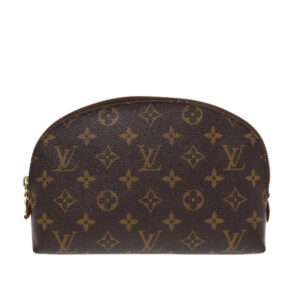 Louis Vuitton Cosmetic Pouch  Canvas Clutch Bag