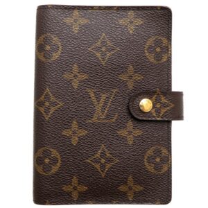 Louis Vuitton Agenda Cover  Canvas Wallet