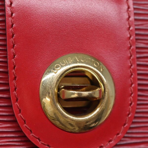 Louis Vuitton Cluny  Leather Shoulder Bag - Image 6