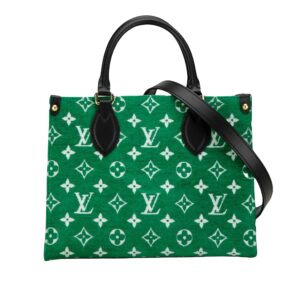 Louis Vuitton Onthego  Velvet Tote Bag