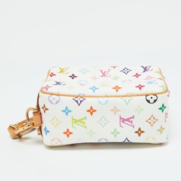 Louis Vuitton White Monogram Multicolore Canvas Wapity Pouch - Image 5