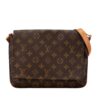 Louis Vuitton Musette Tango  Canvas Shoulder Bag