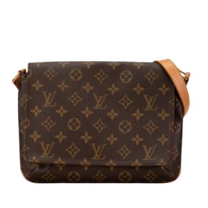 Louis Vuitton Musette Tango  Canvas Shoulder Bag