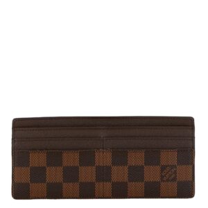 Louis Vuitton Portefeuille Long  Canvas Wallet