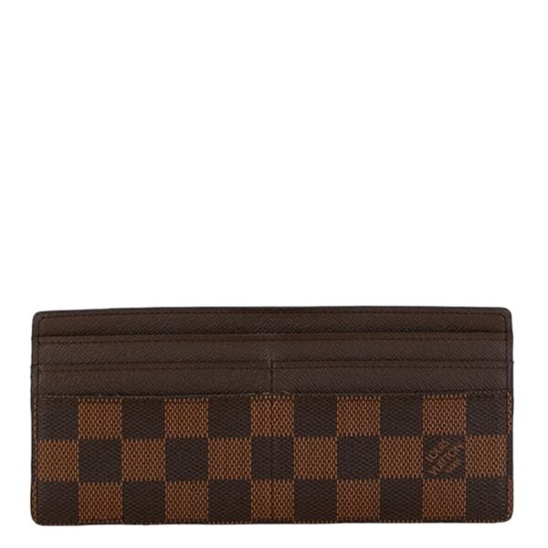 Louis Vuitton Portefeuille Long  Canvas Wallet