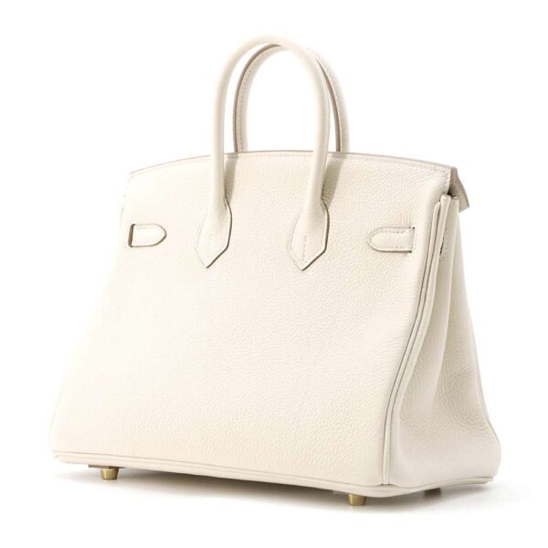 HERMES Birkin Craie Togo Leather Size 25