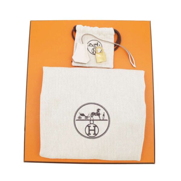 HERMES Birkin Craie Togo Leather Size 25 - Image 7