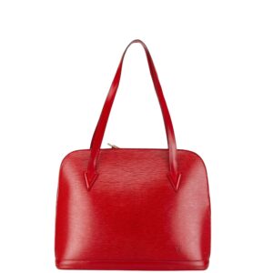 Louis Vuitton Lussac  Leather Shoulder Bag