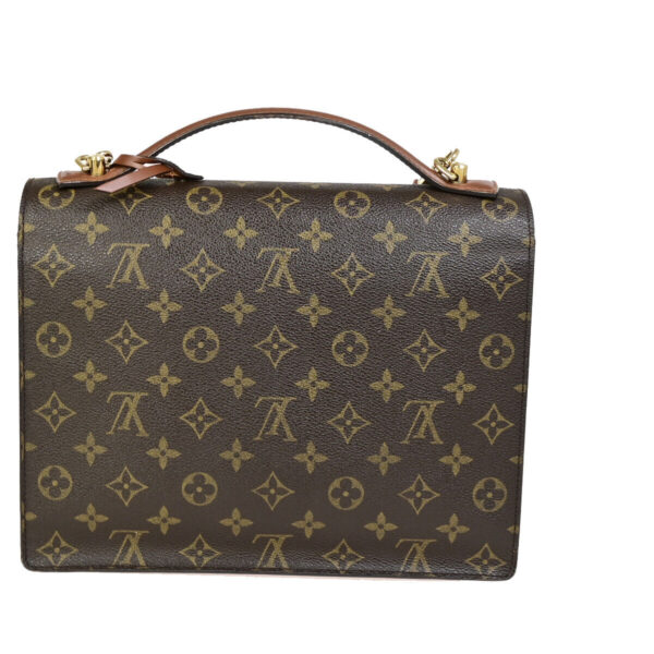 Louis Vuitton Monceau  Canvas Shoulder Bag - Image 2