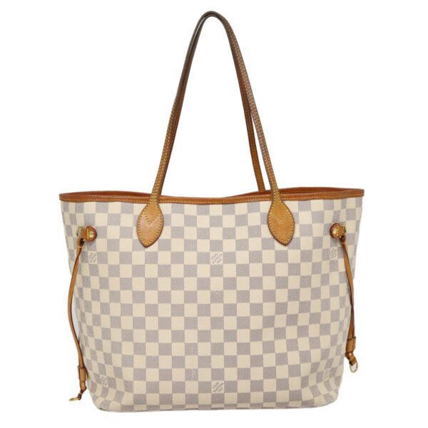 Louis Vuitton Neverfull Mm  Canvas Tote Bag - Image 2