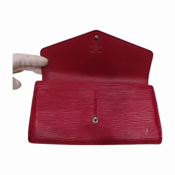 Louis Vuitton Sarah  Leather Wallet - Image 4