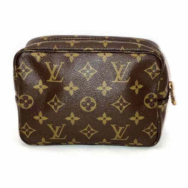 Louis Vuitton Trousse De Toilette 18  Canvas Clutch Bag - Image 2