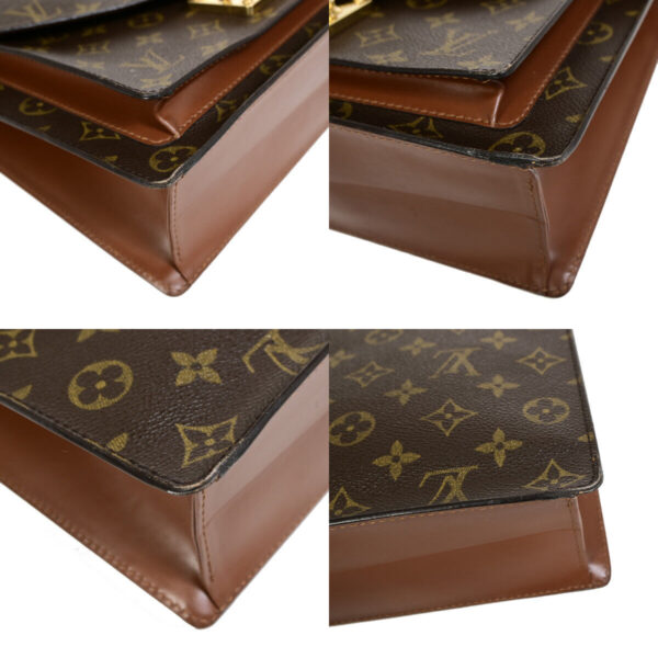Louis Vuitton Monceau  Canvas Shoulder Bag - Image 6