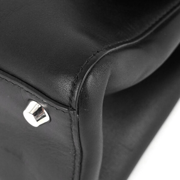 Be Dior Double Flap Calfskin and Python Bag - Image 6