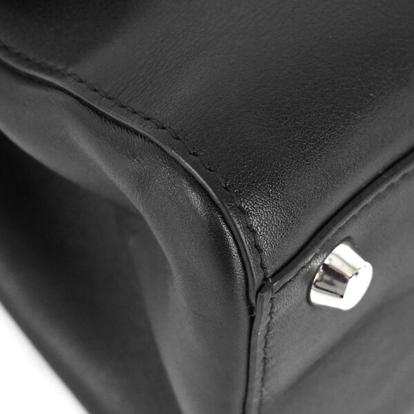 Be Dior Double Flap Calfskin and Python Bag - Image 7