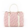 Boston Diorissimo Monogram Canvas Bowling Bag