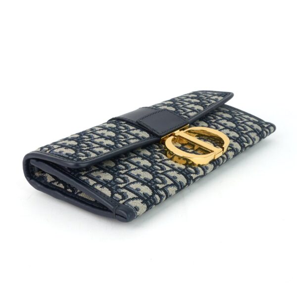 30 Montaigne Oblique Jacquard Canvas Pouch - Image 3