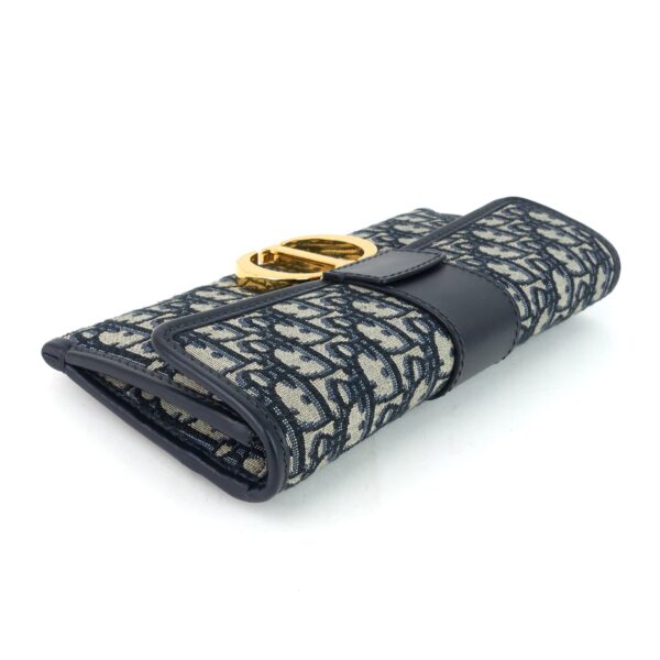30 Montaigne Oblique Jacquard Canvas Pouch - Image 2