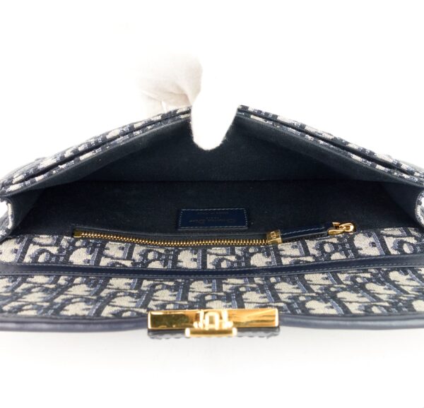 30 Montaigne Oblique Jacquard Canvas Pouch - Image 4