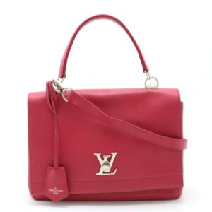 Louis Vuitton Lockme  Leather Shoulder Bag