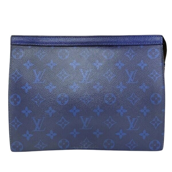 Louis Vuitton Pochette Voyage  Canvas Clutch Bag