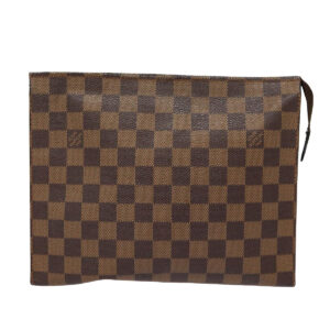 Louis Vuitton Poche Toilette  Canvas Clutch Bag
