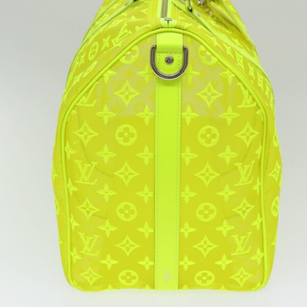 Louis Vuitton Keepall Bandouliere 50  Canvas Travel Bag - Image 4