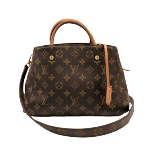 Louis Vuitton Montaigne  Canvas Shoulder Bag