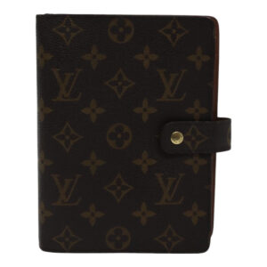 Louis Vuitton Agenda Mm  Canvas Wallet